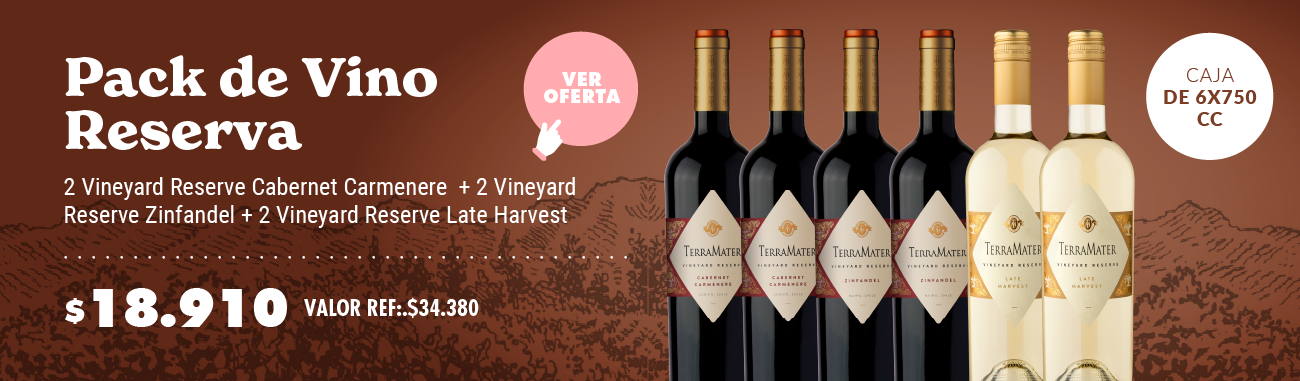 Pack Vino Reserva TerraMater