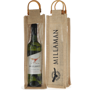 Accesorio_Bolsa yute 1 bot. Millaman